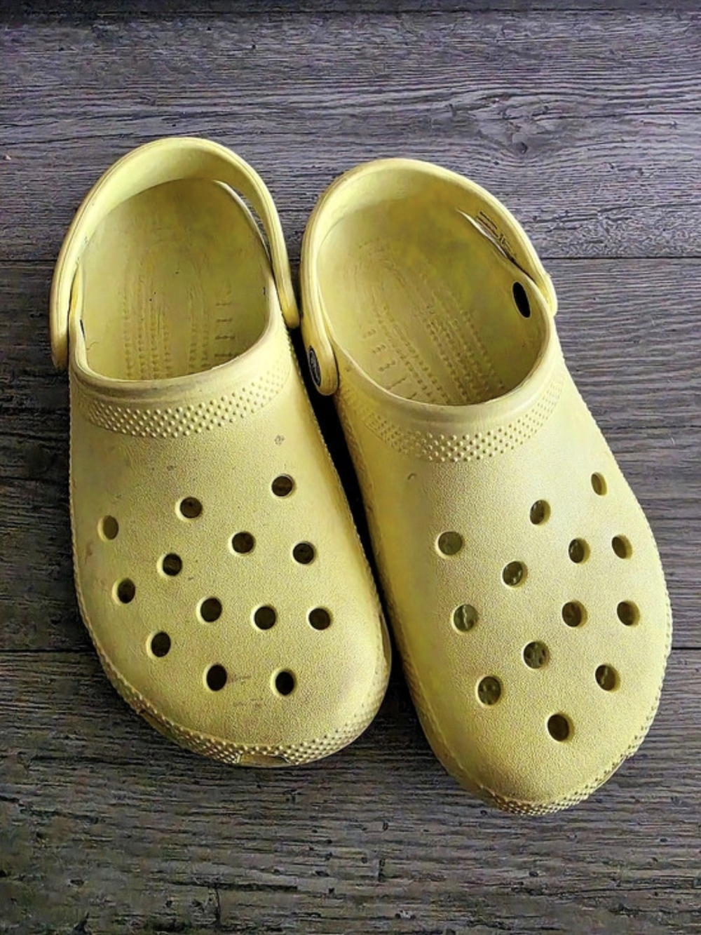 Crocs Classic Clog Yellow Clogs